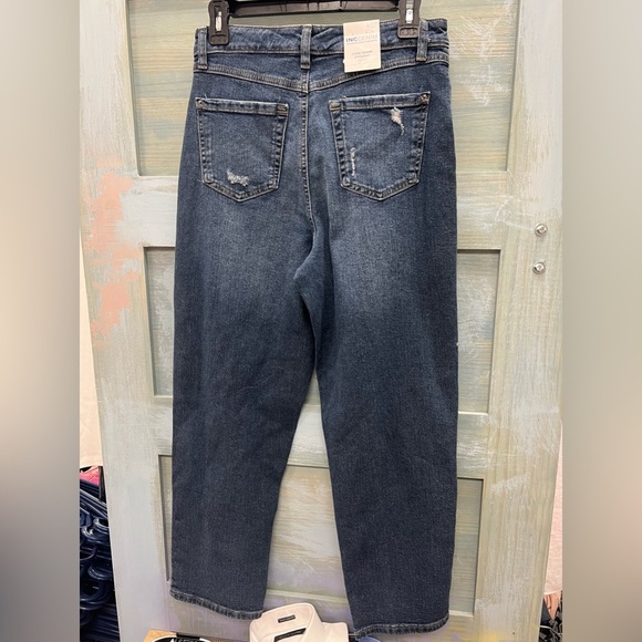 INC High Rise Straight Leg Jeans - Picture 2 of 3